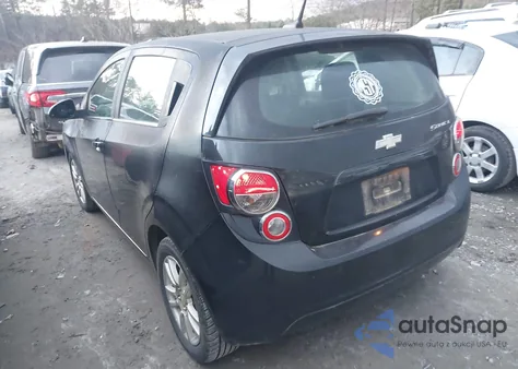 2013 Chevrolet Sonic Lt Auto from USA, damaged, VIN 1G1JC6SHXD4255666